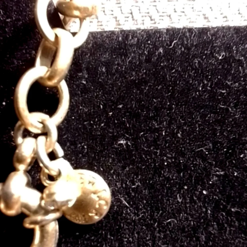 J Crew Rhinestone And Gold Tone Necklace - Picture 3 of 5